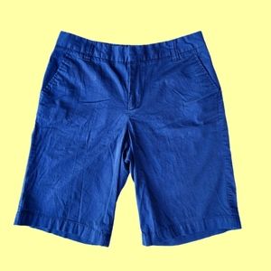 Merona Navy Blue Bermuda Shorts Size 6